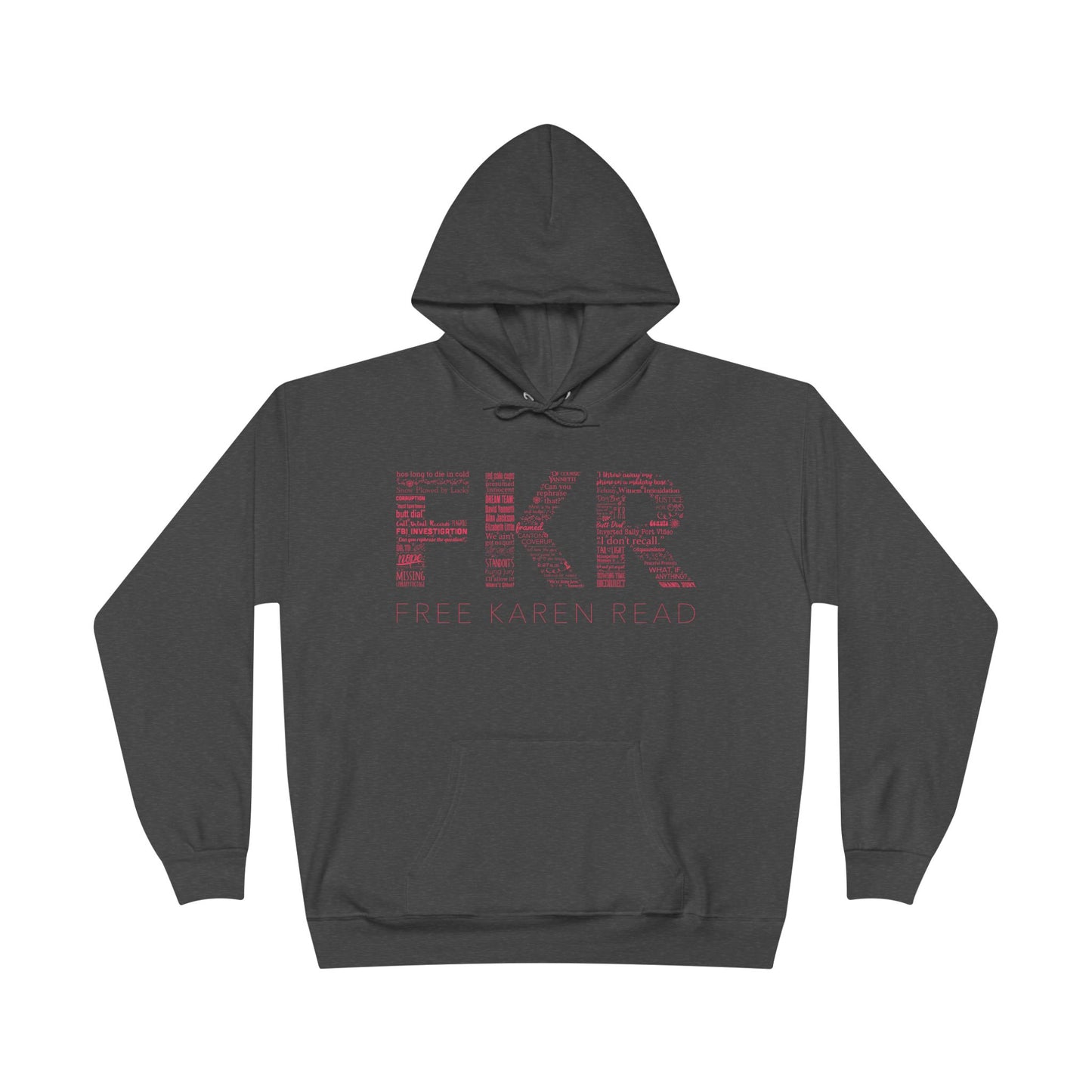 Free Karen Read Hoodie / FKR Filled Letters Shirt Karen Read Trial Gift