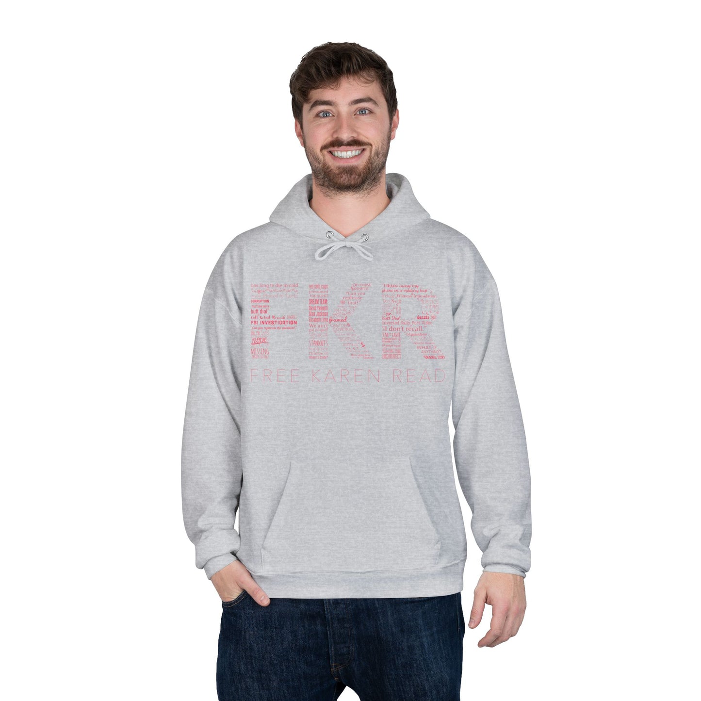 Free Karen Read Hoodie / FKR Filled Letters Shirt Karen Read Trial Gift