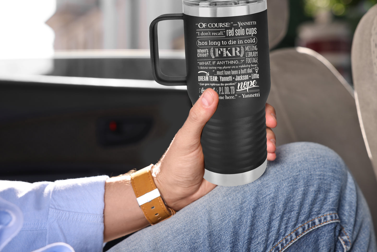 Free Karen Read Travel Mug - 20oz With Quotes and Sayings - FKR
