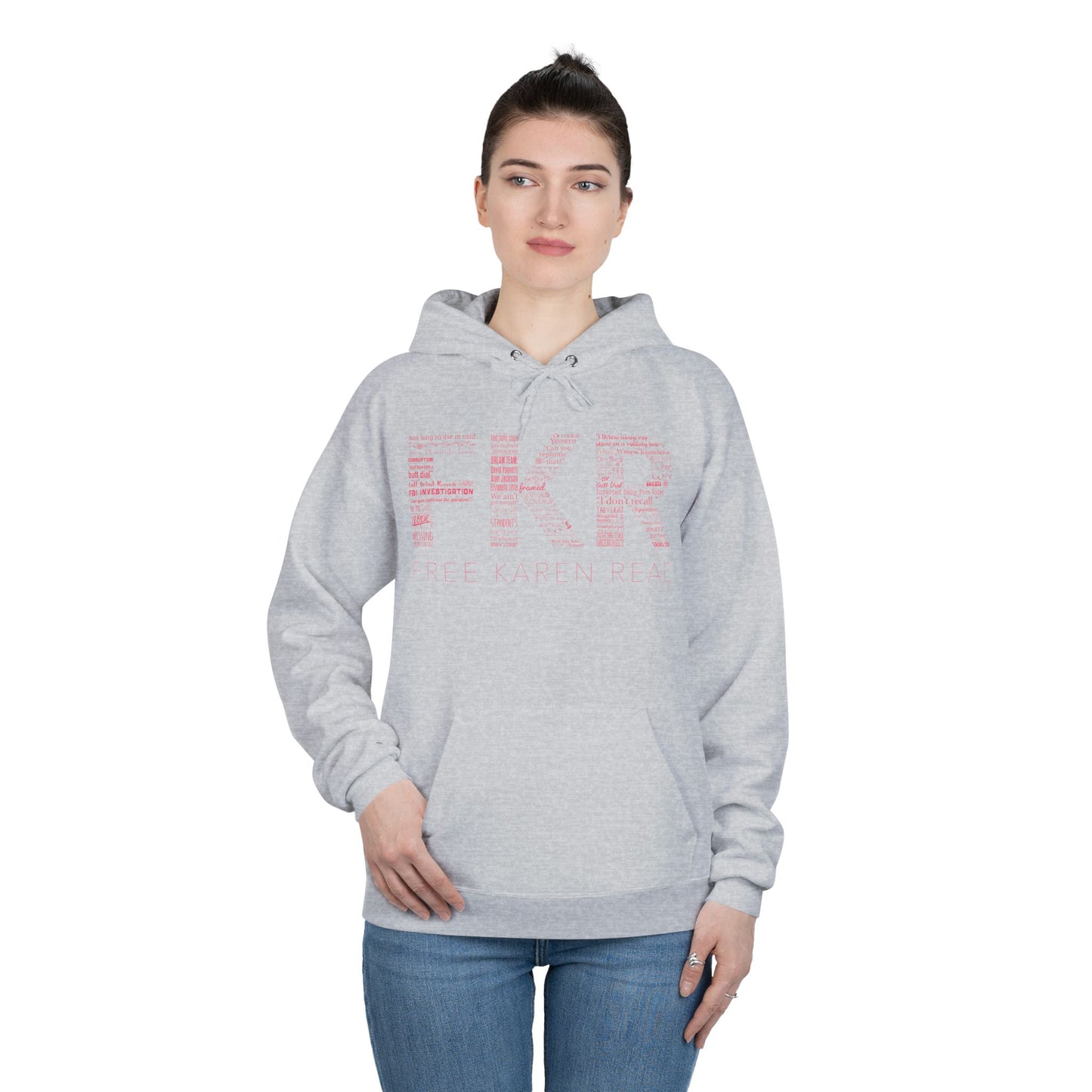 Free Karen Read Hoodie / FKR Filled Letters Shirt Karen Read Trial Gift