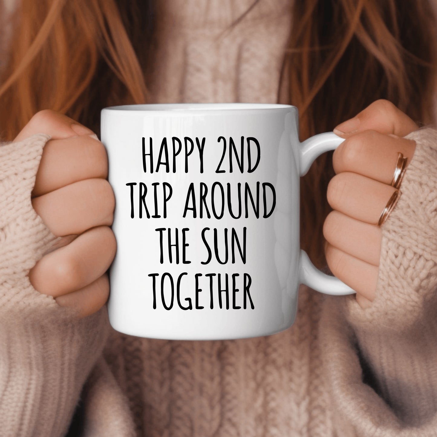 Happy 2nd Trip Around the Sun Together Mug