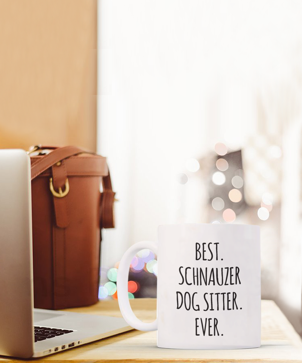 Schnauzer Dog Sitter Mug