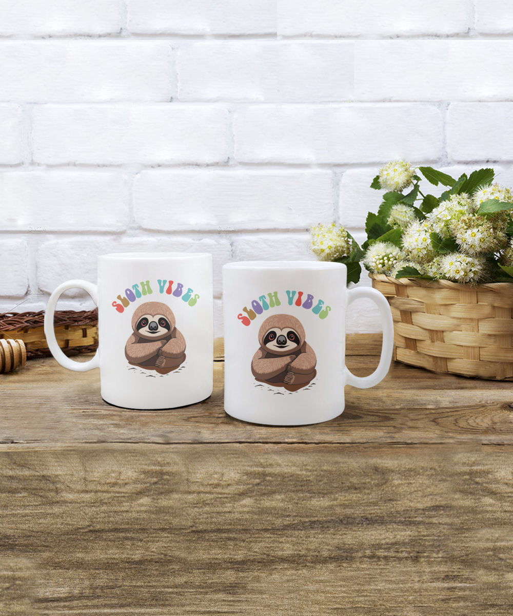 Sloth Vibes Mug