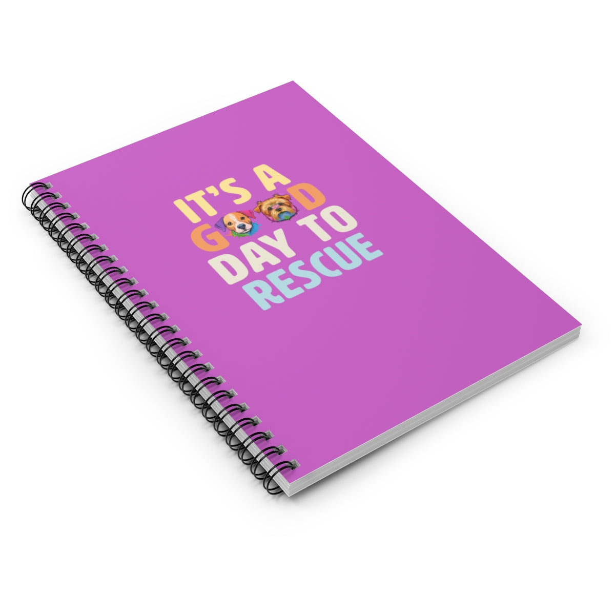 Spiral Notebook - It's a Good Day to Rescue