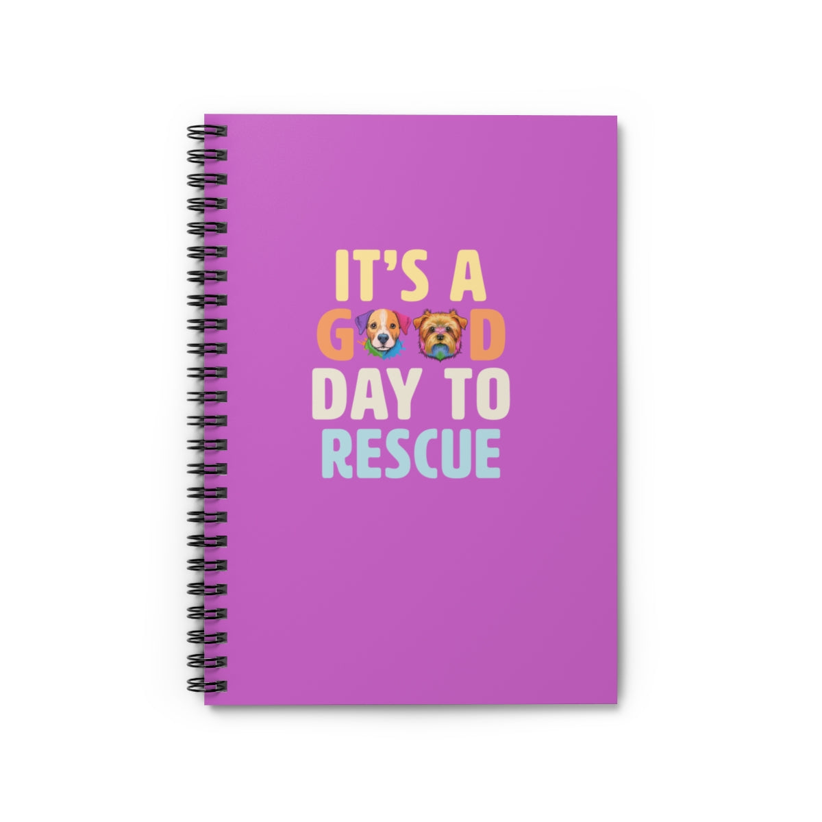Spiral Notebook - It's a Good Day to Rescue